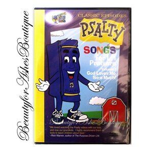 Psalty the Singing Songbook Singalong Fun Songs For Li'l Praisers Volume 1 DVD